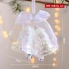 Adornos para árbol de Navidad con copos de nieve acrílicos, colgante tridimensional con copos de nieve, color mágico, colgante navideño de cristal, atuendo navideño.