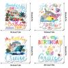 Ct431-440 Transfronterizo Amazon Nueva Decoración de Viaje Crucero Pegatinas Magnéticas Decoración del Hogar Imanes para Refrigerador sin Pegamento