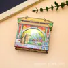 Imanes de Refrigerador Luminosos de Madera Tridimensional Personalizados, Atracciones Turísticas Culturales y Creativas de la Ciudad, Souvenirs Turísticos Especiales, Imanes de Refrigerador de Ciudad