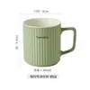 Caneca de cerâmica estilo japonês para meninas, copo de bebida de casal de verão, uso doméstico e de escritório, caneca de café masculina, xícara de chá
