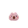 Colgante broche capibara de felpa rosa DIY lindo caricatura capibara accesorio para bolso accesorios para puesto de ropa