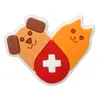 Serie Médica para Mascotas de Venta Caliente Transfronteriza Accesorios de Goma Suave de PVC Charms Desmontables para Zapatos Hebillas para Zapatos Al por Mayor