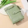 Billetera de Moda de Piel Suave para Mujer, Corta, Nueva 2025, Estilo K, Estudiante, Plegable, Gran Capacidad, Cartera de Mano, Billetera Pequeña
