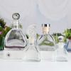 Botella de Aromaterapia Yurt de 50 ml del Fabricante Material Blanco Cristal Botella de Vidrio Transparente Hombro Inclinado Sub-Botella de Perfume Venta al por Mayor