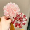 Elásticos de Cabelo de Alta Elasticidade para Meninas, Suaves com o Cabelo, Novos Scrunchies Doce Princesa 2026, Faixas de Cabelo de Rede