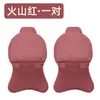 Nueva Almohada de Soporte para Cuello de Coche, Piel Nappa con Ventilación Perforada, Almohada de Coche con Velcro Ajustable