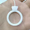 Anillo de Silicona Oso Joya Correa para Teléfono Móvil Llavero de Memoria USB Colgante de Silicona Correa de Silicona Venta al por Mayor
