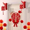 Colgante Decorativo de Linterna de Boda en la Puerta, Decoración de Habitación de Boda, Dormitorio de Mujer, Colgante de Pared para la Puerta de la Habitación Nueva de Hombre, Colgante de Puerta