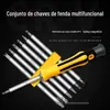 Conjunto de chaves de fenda mais vendido, direto da fábrica: 115 em 1, 25 em 1, 32 em 1 e 6 em 1.