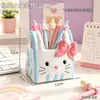 Bolso Lindo de Gato Portalápices Decoración de Escritorio de Oficina Adorno para Niños Niños y Niñas Soporte Creativo de Almacenamiento