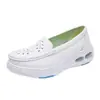 Zapatos de Enfermera Slip-On Listos para Enviar Transfronterizos con Amortiguación de Aire, Suela Suave, Transpirables, No Cansan, Antideslizantes, Zapatos de Trabajo al por Mayor Dropshipping