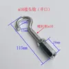 Gancho Conector Gancho de Hierro Sólido Gancho Colgante Extensible Varilla Roscada Larga Tornillo de Tuerca Varilla Roscada Conexión Tapa de Tornillo Extensión Extensor