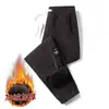 Pantalones Deportivos Casuales Gruesos de Terciopelo Ultrasuave para Hombre con Leggings, Pantalones de Pana Otoño e Invierno, Pantalones Deportivos de Pierna Recta Estilo Coreano