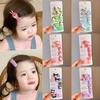 Horquilla para el cabello de Kulomi para niños, lazo morado para niña, clip lateral para flequillo, horquilla para el cabello de bebé con dibujos animados para niña, accesorios para el cabello