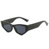 Gafas de Sol Nuevas Personalizadas Europeas y Americanas Modernas Gafas Irregulares Gafas de Sol Estilo Ojo de Gato de Milán para Mujer