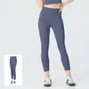 Pantalones de Yoga de Bolsillo para Mujer Transfronterizos Personalizados de Secado Rápido para Correr Deportes Pantalones Cortos de Cintura Alta Fitness Pantalones Largos con Estampado Fábrica