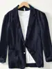 Roupas Masculinas Transfronteiriças Popular Suit Casual Masculino da Amazon Jaqueta de Camada Única Cor Sólida Algodão e Linho Moda Casual Tops Masculinos