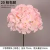 Flor Rosa Boda Flor de Seda Decoración Salón de Bodas Material Floral Ramo de Flores Artificiales Arreglo Floral Rosa