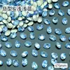 Diamante de Forma de Dedo 8x10mm Especial para Manicura Diamante Súper Brillante Popular Colorido Fondo Puntiagudo Diamante de Cristal Diamante de Manicura Usable Venta al por Mayor