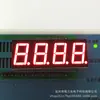 Módulo de pantalla digital LED personalizado de 0,56 pulgadas, cuatro dígitos, cuatro dígitos, tubo digital rojo negativo total