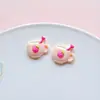 Venta al por mayor de fábrica Accesorios para Zuecos Flores para Zapatos Resina DIY Fresa Conejo Funda para Teléfono Móvil Pegamento Crema Material para Pasador Hecho en Casa