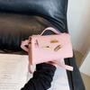 Bolsa pequena coreana mini Kelly infantil para meninas, de mão, portátil, diagonal, acessórios, batom, bolsa pequena, bolsa feminina, atacado