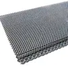 Guarda-corpo de tela soldado industrial aço manganês 65 tela aço para mineração malha de arame quadrado furo furo redondo ferramenta de moagem perfuração