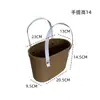 Nova Bolsa de Papel Artesanal Estilo Japonês Simples Arranjo de Flores Bolsa de Arte Floral Bolsa de Lembrança