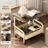 Carrinho Móvel de Chão Dobrável Multicamadas Rack de Armazenamento de Cozinha Rack de Lanches Armazenamento de Banheiro Vaso Sanitário Rack de Armazenamento