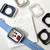 Funda protectora de silicona aplicable para Apple Watch, carcasa de marco S8 Edge, iwatchS97865341se generación, carcasa blanda de media cubierta