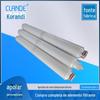 Elemento filtrante dobrável microporoso antipoluição feito de polipropileno para filtragem de água pura, elemento filtrante com interface de ponta triangular 222 de 20 polegadas
