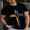 2024 Suprimento de Fabricante Transfronteiriço Camiseta Masculina de Manga Curta Camuflada Verão Solta Tops Diários Camiseta de Manga Curta