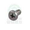 Tornillo pequeño con cabeza de copa escalonada M2, cruz, 304, para lavado con aceite, juego de tornillos para máquina métrica, conector de acero inoxidable, tornillo mecánico