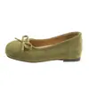 Zapatos Mary Jane estilo francés para mujer, nuevo modelo otoño 2026, zapatos planos de ballet con lazo para combinar con faldas, zapatos de ballerina de noche