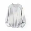Sudadera de cuello redondo para hombre, estilo primavera y otoño, diseño de manga raglán, holgada, casual, simple, versátil, top pullover moderno para hombre
