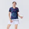 Ropa Deportiva de Bádminton Trajes para Hombre y Mujer Voleibol Tenis Tenis de Mesa Secado Rápido Manga Corta Competición Entrenamiento Uniformes de Equipo con Estampado
