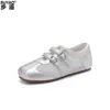Sapatos Femininos de Malha Respirável para o Verão, Tênis Estilo Ballet, Sapatos de Solado Macio Que Não Cansam Seus Pés, Sapatos Baixos, Sapatos Mary Jane de Boca Rasa
