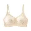 Lencería de Encaje Floral para Mujeres con Poco Busto, Sin Varillas, Soporte Suave, Anti-Caída, Dulce y Sexy, Estilo Delgado, Hermoso Sujetador de Espalda