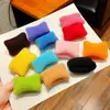 Diadema de Moda Goma Elástica Lazo para el Cabello Adorno para la Cabeza de Mujer Lazo de Nylon Toalla Colorido Banda Elástica Ancha Alta Cuerda para el Cabello con Borde Ancho