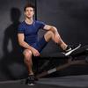 Traje de Entrenamiento Deportivo de Fitness para Hombre PRO Ajustado de Manga Corta Ropa Elástica de Secado Rápido Camiseta de Manga Corta Ropa 1053