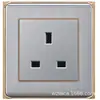Material de Aço Inoxidável Interface de TV de Parede Tomada para TV Computador Exportação Exportação Oriente Médio Tomada Sem Interruptor