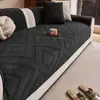 Cojín de Sofá Nuevo de Venta Caliente Transfronterizo Temporada de Primavera Algodón Suave Terciopelo Antideslizante Simple Moderno Cojín de Asiento Tela para Cubrir Sofá Toalla