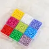 Amor Verão 9 Caixas de Contas de Arroz Feito à Mão com Contas DIY Colar Pulseira Anel Acessórios de Joia Material com Contas