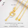 Collar de Hello Kitty Hueco Color Oro Arena Mismo Estilo de Puzuo Gold Shop para Mujer, Cadena para Clavícula de Diseño Nicho como Regalo para tu Novia