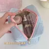 Bolsa de Cosméticos de Gamuza Transfronteriza, una Bolsa de Almacenamiento de Gran Capacidad que se Puede Llevar en la Bolsa, Portátil y Atractiva