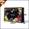 Sacola de Presente de Feriado Flor Dourada e Pássaro Sacola de Compras de Roupa Sacola Tote Universal Sacola de Embalagem Espessada Atacado no Local