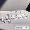 Novo Suporte de Prática para Nail Art Transfronteiriço, Base Acrílica Não Magnética para Suporte de Unhas, Ferramenta de Fixação de Placa de Unhas Portátil Destacável
