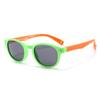 Gafas de Sol de Silicona para Niños y Niñas Moda Uñas de Arroz Gafas de Sol Polarizadas Protección UV Gafas para Niños 8141