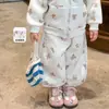 Conjunto de Sudadera con Capucha y Pantalones de Chándal de Invierno con Forro Polar para Niñas Zhe Li Ropa Infantil Ropa para Bebés Clase A