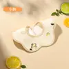 Baberos para Bebé, Toallas de Gasa Impermeables para Saliva, Baberos de Algodón Puro, Baberos Antivómito para Recién Nacidos, Baberos con Forma de Pétalo, Venta al por Mayor